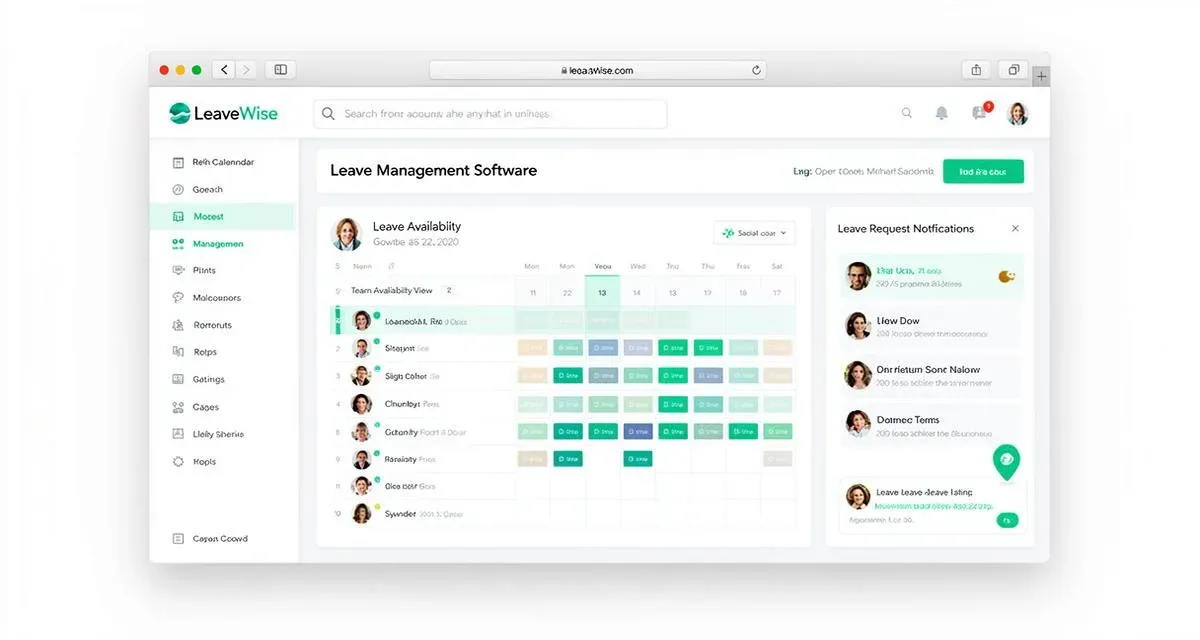 LeaveWise website